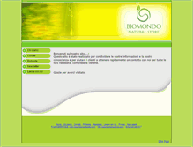 Tablet Screenshot of biomondoweb.com